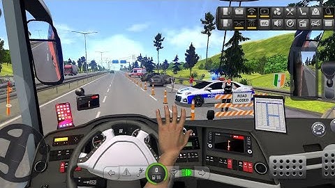 Bus Simulator : Ultimate | Highway 🛣 🚔🚧 | Zuuks | Mobile Gameplay | Drive with Devil 😈