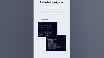 Coding a Cool Animated Navigation Bar