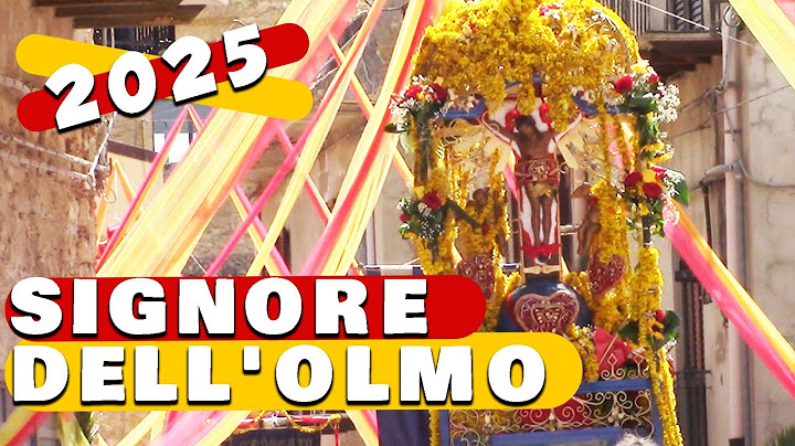 Mazzarino 🌺 Signore dell'Olmo 2025