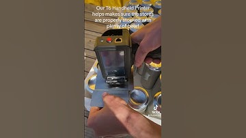 SNEED-JET Titan T6 Handheld Printer coding on bottom of beer cans #keepcodingsimple