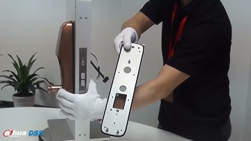 Hướng Dẫn Cách Lắp Đặt Khóa Cửa Smart Lock  Dahua Dòng 6xxx 8xxx