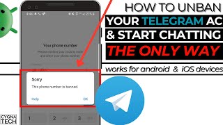 🚫 How to UNBAN a Telegram Account (The ONLY Method That Works)