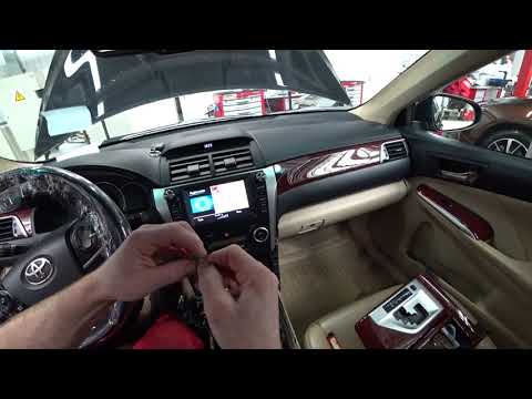 ТЦЛ. Camry 50. Замена лампы подсветки прикуривателя-пепельницы