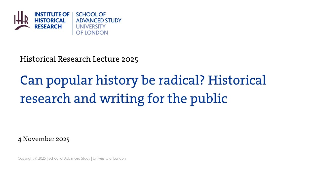 Может ли популярная история быть радикальной? Исторические исследования и публикации для широкой ...