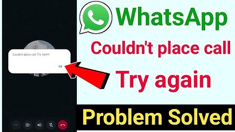 Whatsapp couldn