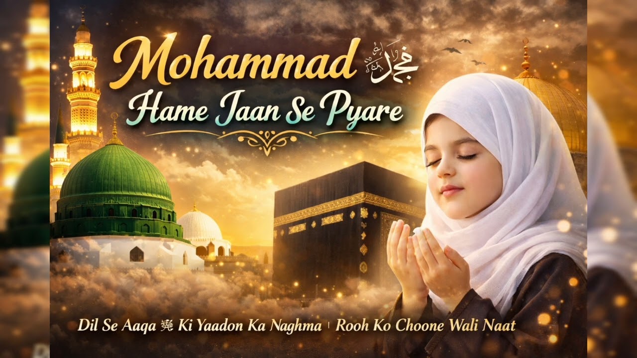 Mohammad ﷺ Hame Jaan Se Pyare | Rula Dene Wali Emotional Naat