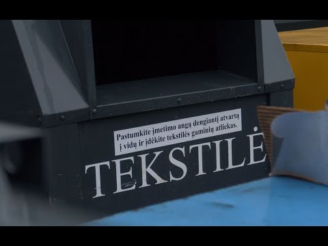 Ar žinote, kaip išmetimui turi būti paruoštos tekstilės atliekos?