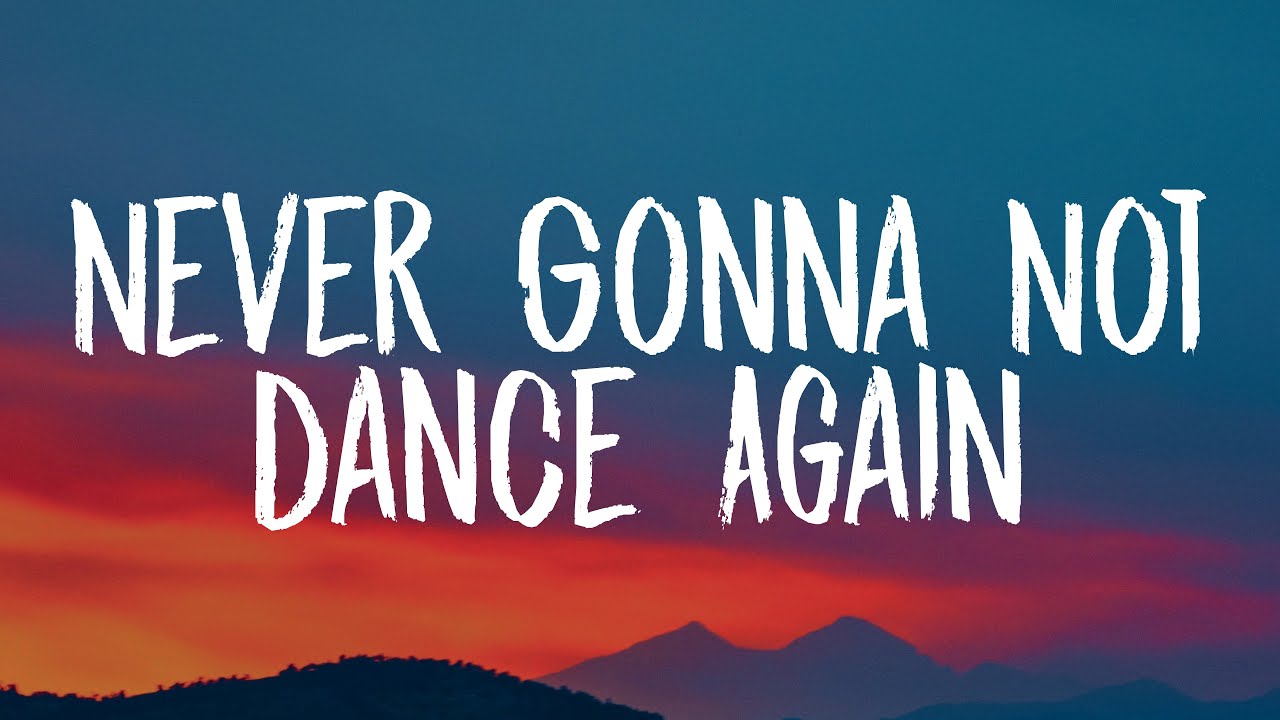 P!nk Never Gonna Not Dance Again (Lyrics) YouTube