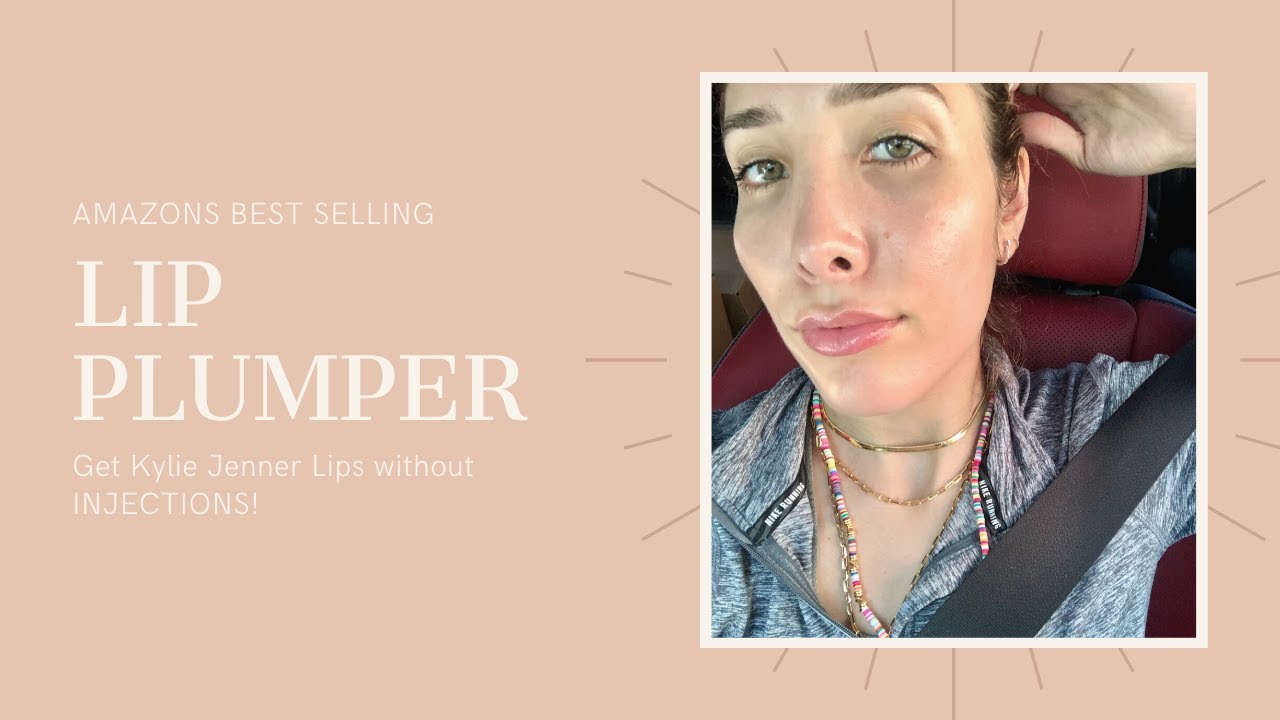 REVIEW: AMAZON BEST SELLING LIP PLUMPER. AT HOME KYLIE JENNER LIPS