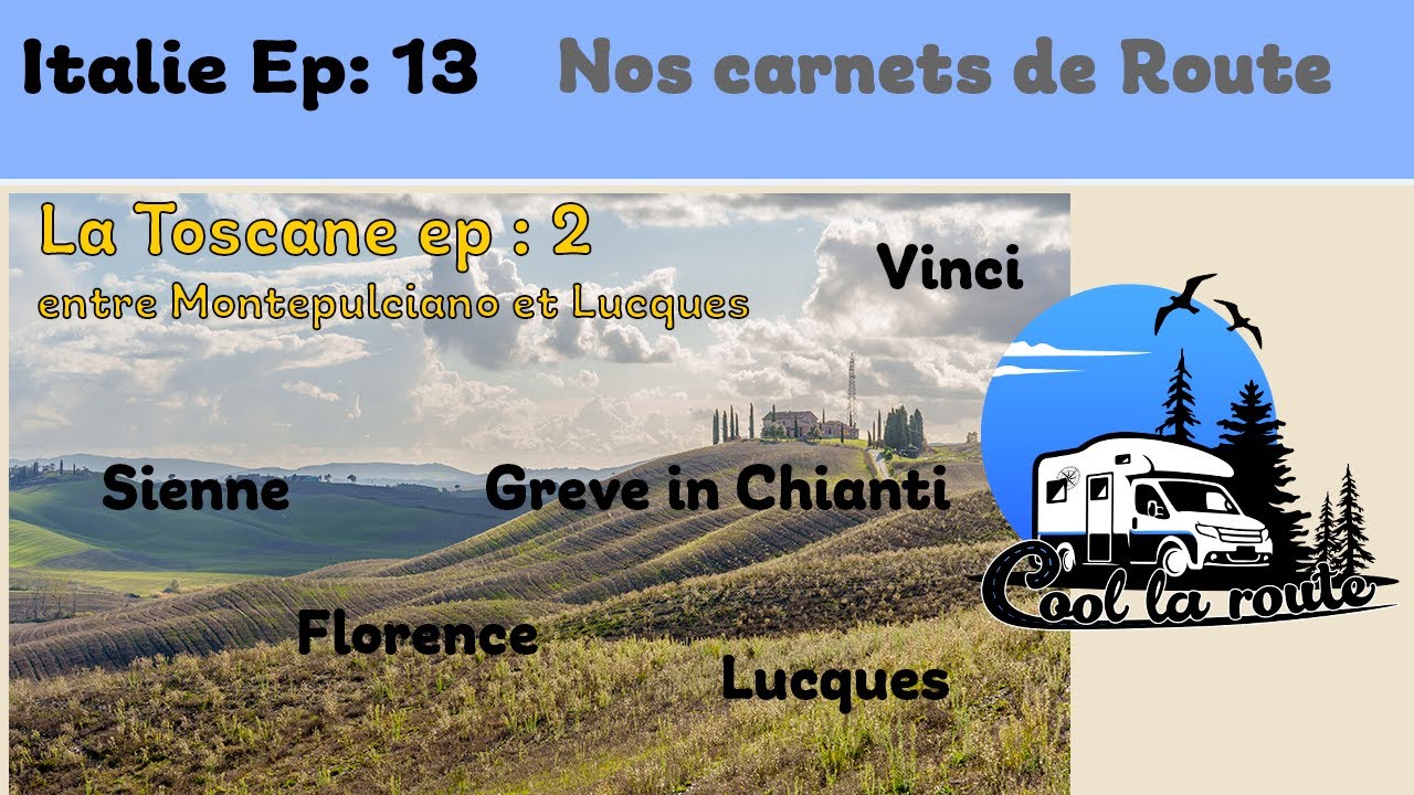 Italie - La Toscane... ses paysages, ses villes, ses vins... - Ep: 13
