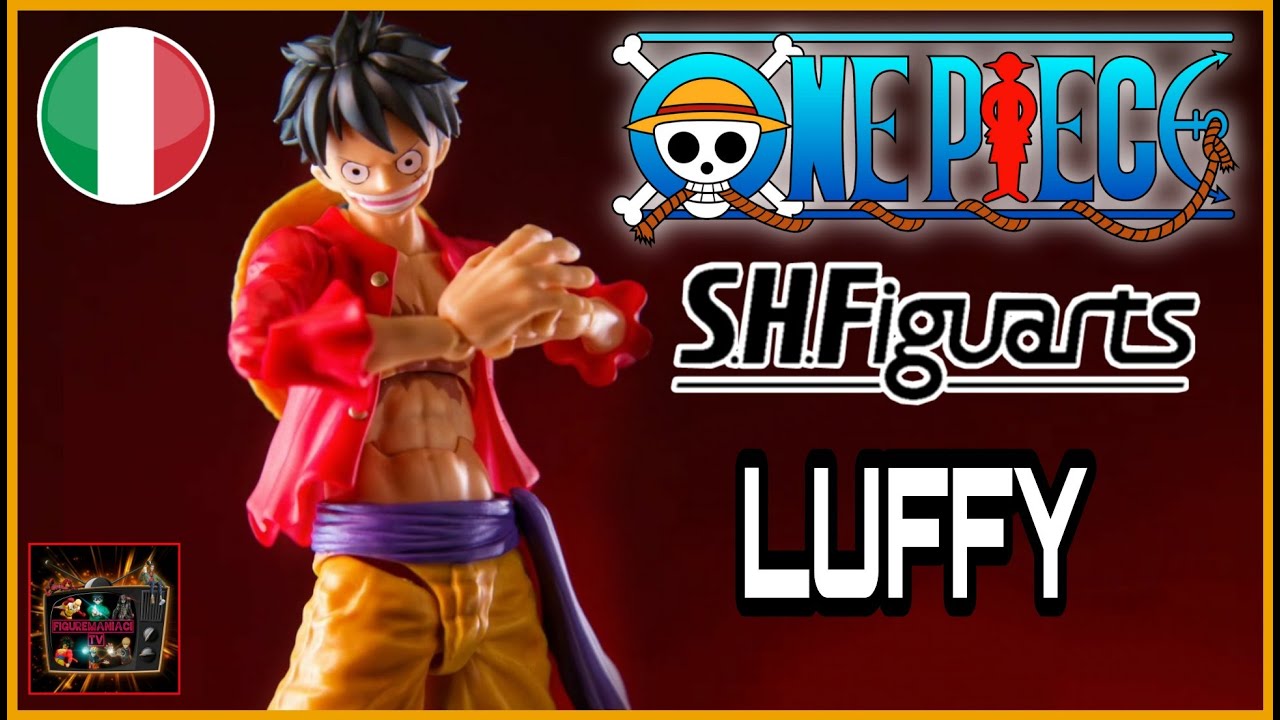 MONKEY D. LUFFY S.H.FIGUARTS ONE PIECE RECENSIONE ACTION FIGURE