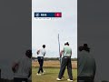 One of the most handsome swings in the game. Three holes with Ludvig Åberg during Round 2.
