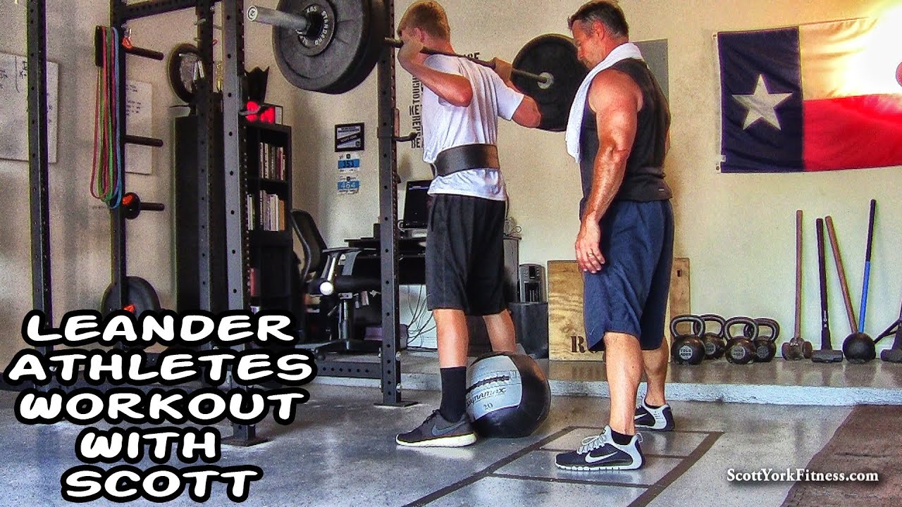 Leander Athletes Train With Scott l Scott York Fitness