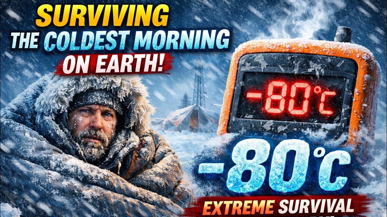 Surviving the Coldest Morning on Earth (-80°C) | Extreme Survival Documentary