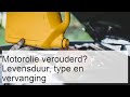 Is de motorolie verouderd (levensduur en soorten + wanneer vervangen) - Fiches Auto 24