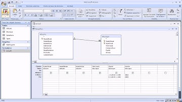 [Access]  Operateurs de requêtes