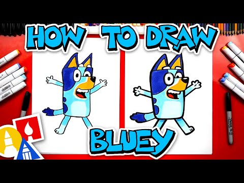 How To Draw Bluey