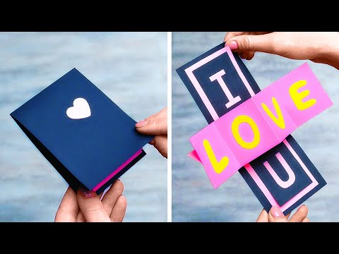 INCREDIBLE CARD IDEAS FOR VALENTINE’S DAY || Awesome Cards You Can DIY