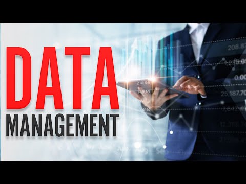 वीडियो: डेटा प्रबंधन में क्या शामिल है?
