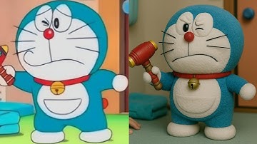 Doraemon Cartoon Characters In Real Life || Part 3 ||
