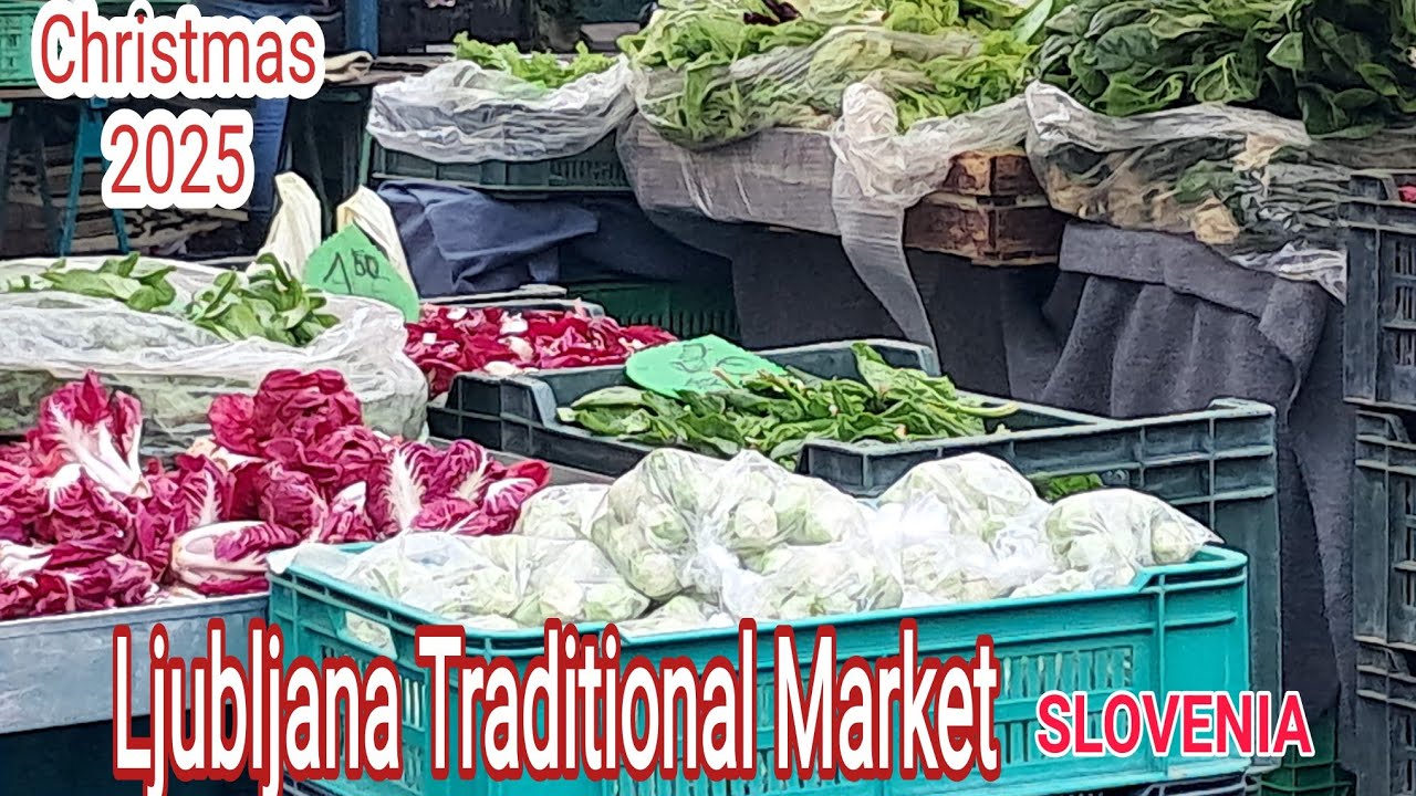Люблянская традиционная рождественская ярмарка 2025 года - Словения