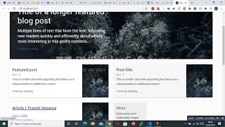 Blog - React, Redux, Material UI