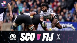 EXTENDED HIGHLIGHTS | Scotland v Fiji | Autumn Nations Series