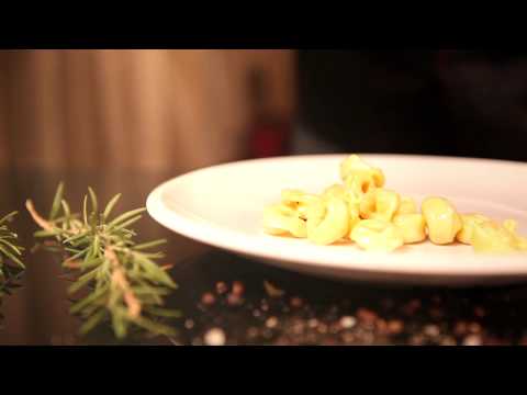 Mitsides Cheese Tortellini in butter sauce flavored with rosemary