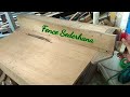 Part 5 : Fence table saw - membuat table saw dari circular saw uchiha