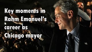 Moments that shaped Rahm Emanuel's career as Chicago mayor