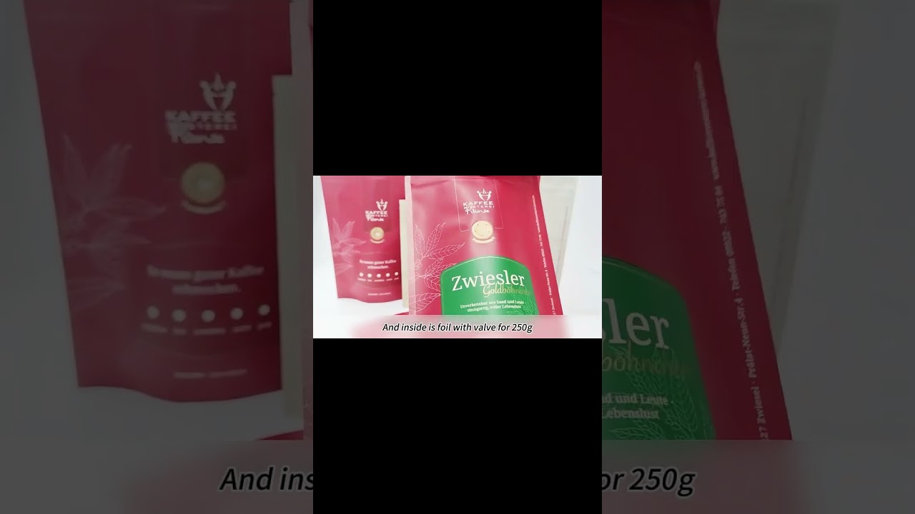 Coffee packaging bags 