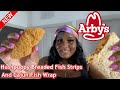 Arby’s NEW Hushpuppy Fish Strips &amp; Cajun Fish Wrap Review | I Am Fee Tv
