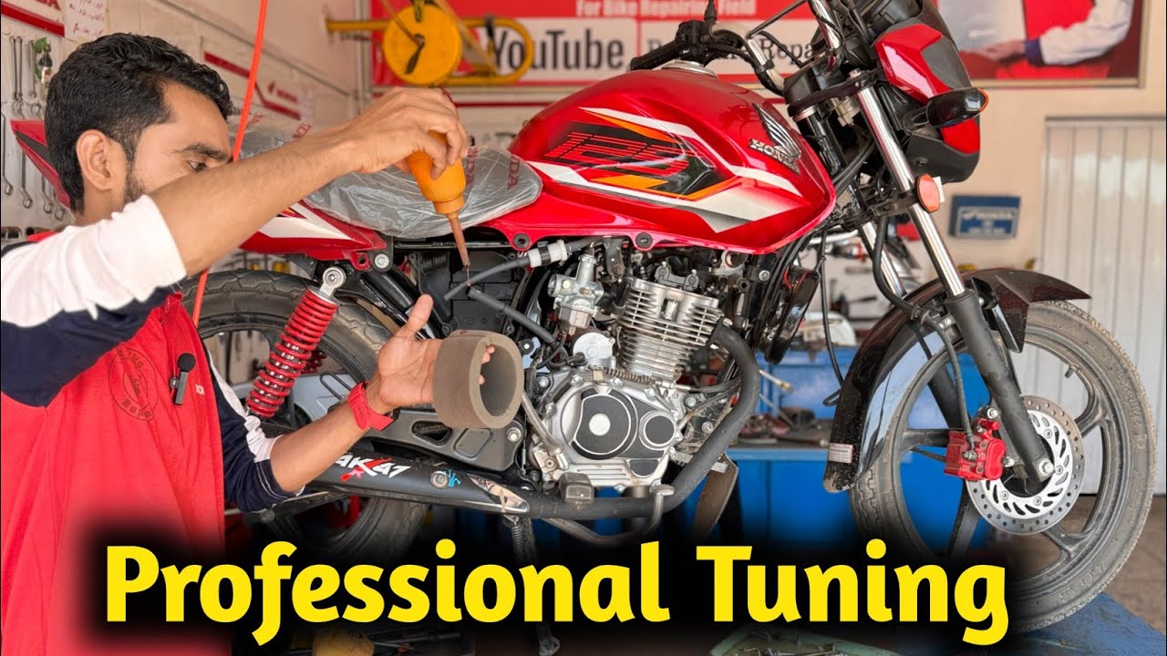 Honda CB 125f Complete Tuning Method