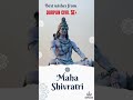 HAPPY MAHASHIVRATRI