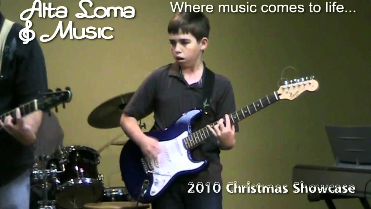 Guitar Lessons Corona CA - Alta Loma Music Lessons Student Holiday Showcase