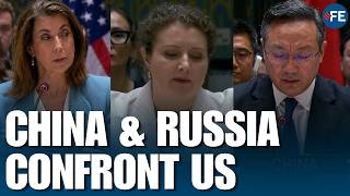 Russia, China Blast US Over Iran | Explosive UN Security Council Clash | War of Words