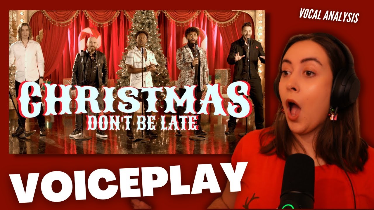 VOICEPLAY Песня бурундука (Рождество, не опаздывай) с Диджеем Янгом | Реакция преподавателя вокала