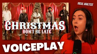 VOICEPLAY The Chipmunk Song (Christmas Don't Be Late) Ft Deejay Young | Vocal Coach Reacts