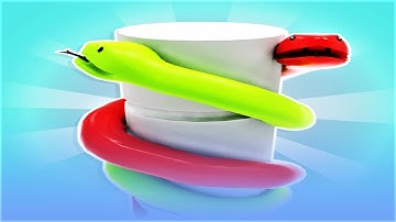 🐍 Snake Sort 🐍 GAMEPLAY Levels 1-17 (Android, iOS)