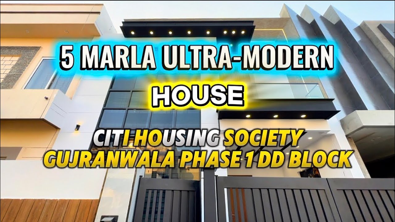 Watch Complete Video | Ultra-Modern House For Sale In Citi Housing Gujranwala #houseforsale #fry 