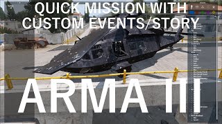 -Arma 3 editor tutorial- NO MODS OR SCRIPTING NEEDED Create Basic Mission w/ way points/objectives