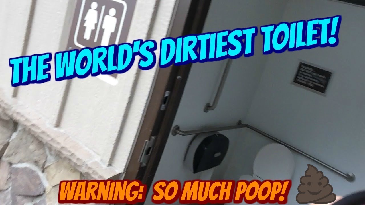 World's Dirtiest Toilet SO Much POOP! YouTube