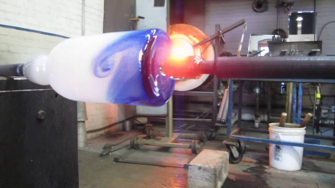 Hand Blown Glass Wave Tumblers