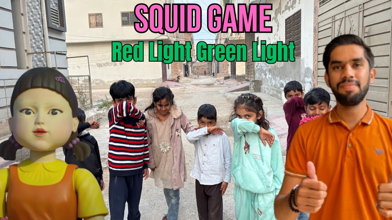 Bachu Gamer Playing Squid Game in real Life / Bachu Sath Squid Game kheli - YouTube