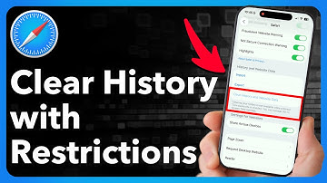 Hoe u de zoekgeschiedenis in Safari met beperkingen kunt verwijderen