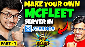 How To Make a Minecraft Server Like McFleet in Aternos | Make Server like @GamerFleet