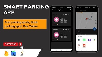 Android Smart Parking App using Firebase (𝗣𝗔𝗜𝗗 𝗔𝗣𝗣) | Parking Management app | Final Year Project