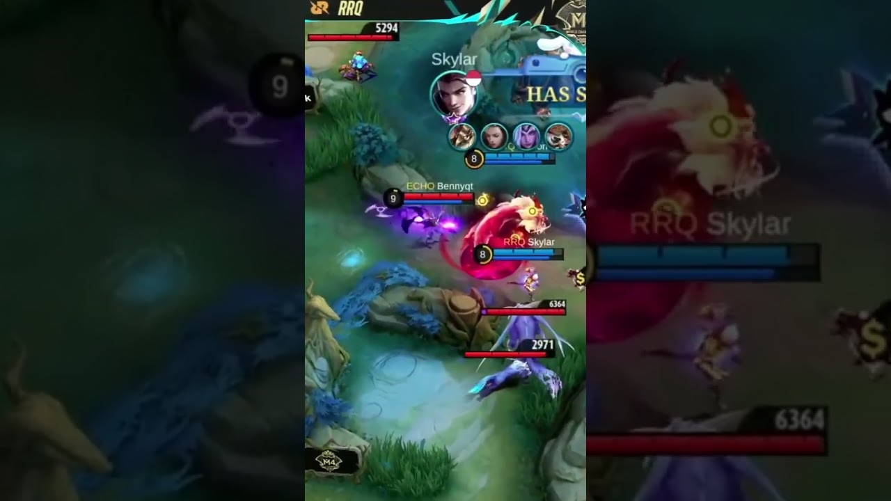 ECHO.BennyQt is Untouchable, Zero death against RRQ Hoshi 🔥 