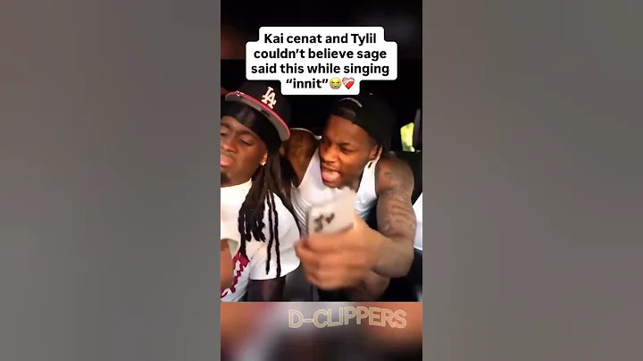 Kai Cenat and Tylil Couldn't Believe Sage Said This While Singing 'innit' 😭👀 #clips #funny #kaicenat