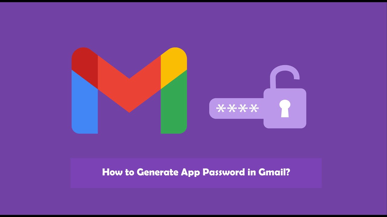 How To Generate App Password In Gmail Google Workspace YouTube